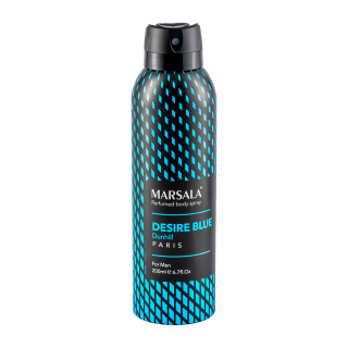 اسپری بدن مردانه مارسالا مدل Danhil Desire Blue حجم 200 میلی لیتر