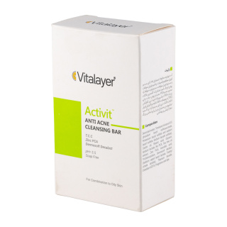 پن شوینده صورت مدل Activit وزن 100 گرم ویتالیر - 01