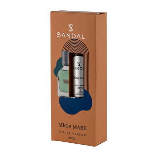 عطر جیبی زنانه مدل Mega Mare حجم 25 میلی لیتر صندل - 02