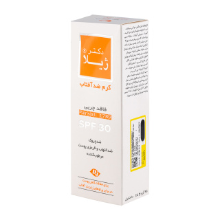 کرم ضد آفتاب اس پی اف 30 فاقد چربی و بدون رنگ دکتر ژیلا - 03