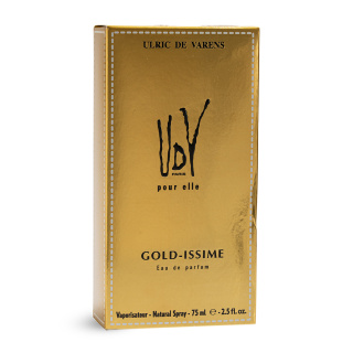 ادوپرفیوم زنانه مدل Gold Issime حجم 75 میلی لیتر یو دی وی - 02