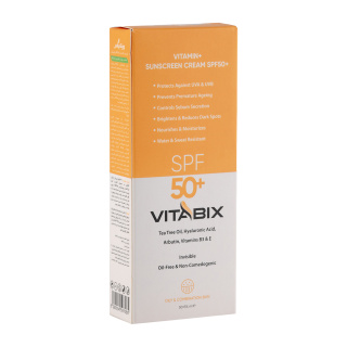 کرم ضد آفتاب بی رنگ ویتابیکس با SPF 50 مناسب پوست چرب و مختلط حجم 150 میلی لیتر - 03