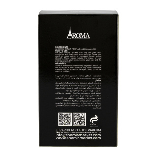 ادوپرفیوم مردانه مدل Ferrari Black حجم 100 میلی لیتر آروما - 03