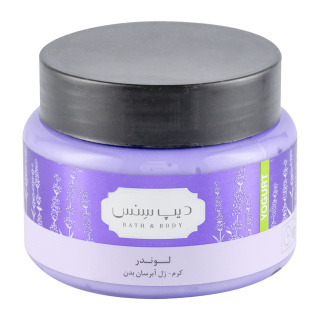 کرم ژل آبرسان بدن (ماست بدن) لوندر 250میل دیپ سنس - 01