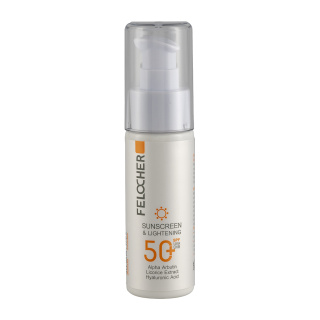 کرم ضد آفتاب بی رنگ فلوچر با SPF50 مناسب انواع پوست حجم 50 میلی لیتر