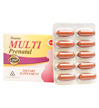کپسول Multi Prenatal دانا بسته 30 عددی - 01