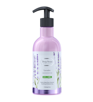 مایع دستشویی دیپ سنس مدل Lavender حجم 400 میلی لیتر نمای ۲