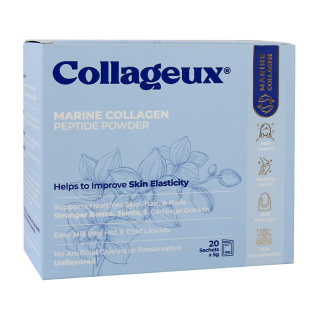 ساشه کلاژن مدل Collageux بسته 20 عددی دنیا دارو سپهر