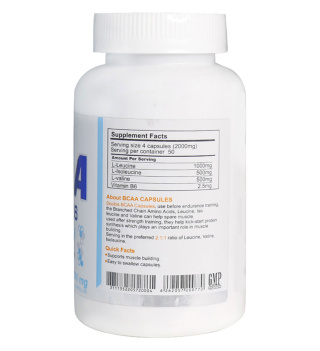 کپسول Bcaa و ویتامین B6 بسته 200 عددی دوبیس - 02