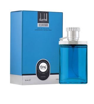 عطر جیبی مردانه مدل Desire Blue حجم 35 میل النترا تاینی