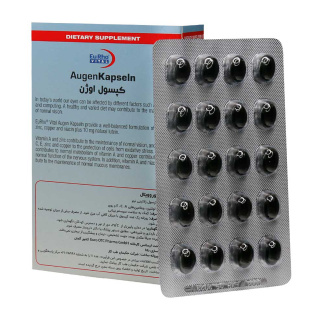 کپسول چشم مدل Augen بسته 60 عددی یوروویتال - 01