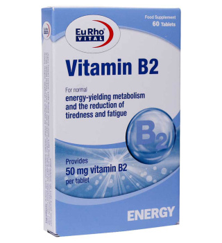 قرص ویتامین B2 بسته 60 عددی یوروویتال