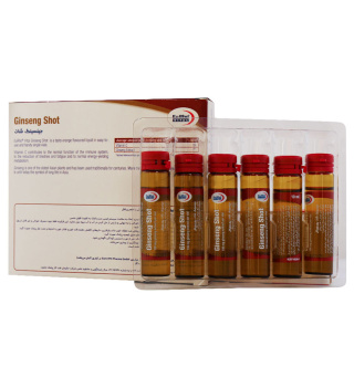 ویال خوراکی جینسینگ شات تعداد 6 عدد یوروویتال - 01