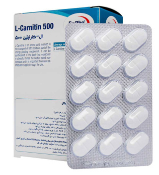 قرص ال کارنیتین 500 میلی گرم بسته 60 عددی یوروویتال - 01