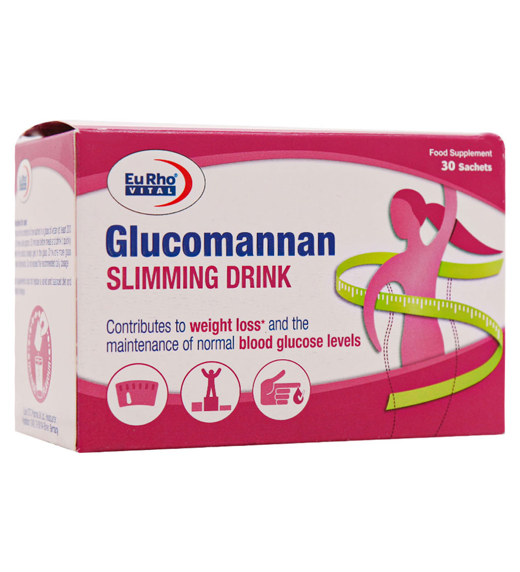 ساشه Glucomannan و ویتامین B2 بسته 30 عددی