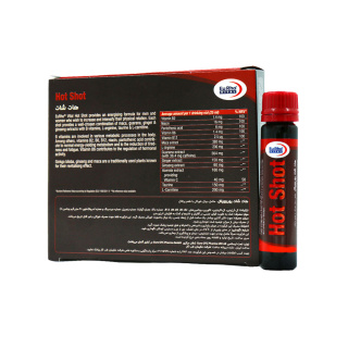 ویال خوراکی Hot Shot با طعم پرتقال بسته 6 عددی یوروویتال - 01