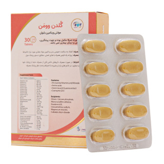 قرص Golden Woman فرنوش دارو طب مناسب خانم ها بسته 30 عددی - 01