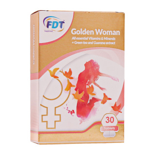 قرص Golden Woman فرنوش دارو طب مناسب خانم ها بسته 30 عددی