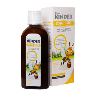 شربت رویال ژلی مدل Propolis حجم 200 میلی لیتر فیشر کیندر - 01