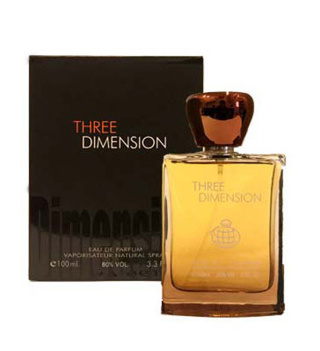 ادو پرفیوم مردانه فراگرنس ورد مدل Three Dimension حجم 100 میلی لیتر