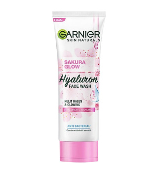 فوم شستشو صورت گارنیر مدل Sakura Glow حجم 100 میلی لیتر