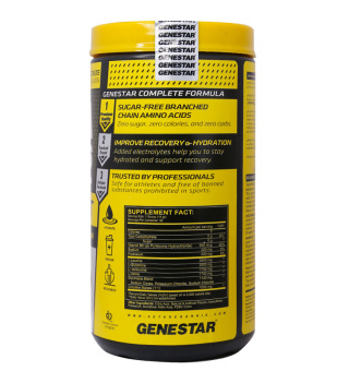 پودر ژن استار مدل BCAA + B6 با طمع سیب سبز وزن 420 گرم - 01