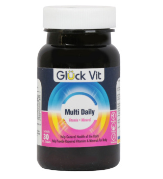 قرص روکش دار Multi Daily بسته 30 عددی گلوک ویت