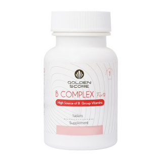 قرص B Complex Forte بسته 30 عددی گلدن اسکور