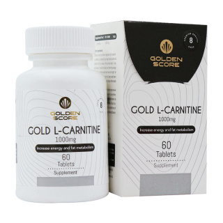 قرص ال کارنیتین گلد اسکور بسته 60 عددی - 01