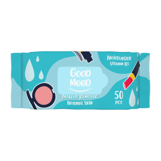 دستمال مرطوب آرایشی مدل Moisturizer Vitamin B5 بسته 50 عددی گود مود