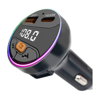 پخش کننده اف ام و شارژر فندکی خودرو مدل HCC 338 هیسکا - 05