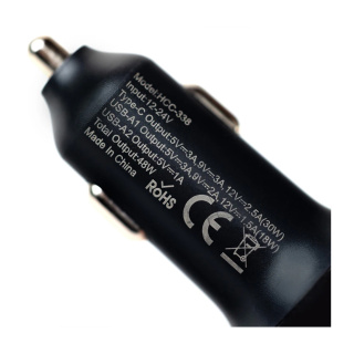پخش کننده اف ام و شارژر فندکی خودرو مدل HCC 338 هیسکا - 04