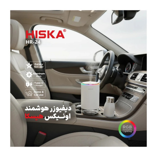 خوشبوکننده خودرو مدل HR 24 با رایحه Perfume حجم 50 میلی لیتر هیسکا - 05