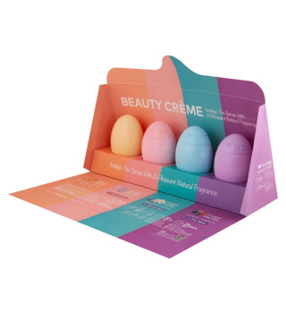 پک 4 عددی کرم مرطوب کننده دست و صورت مدل Beauty هندولوژی - 03