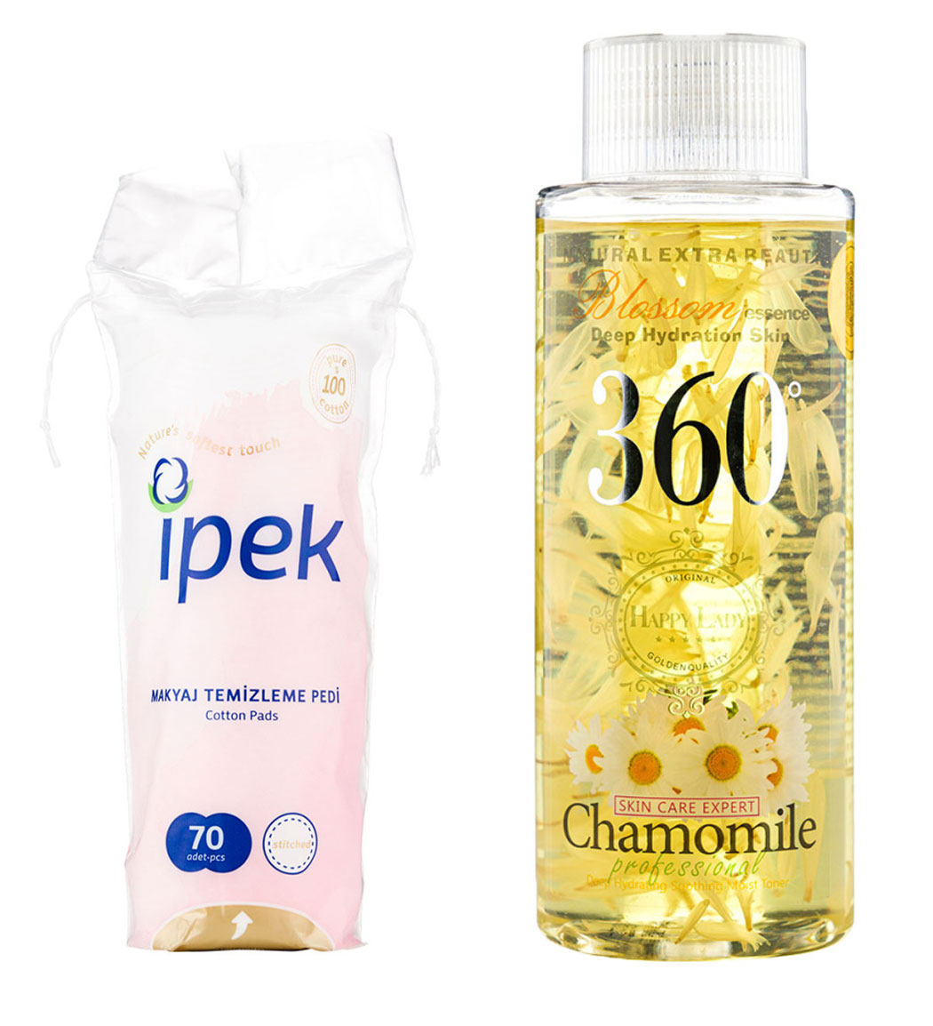 پک مراقبت از پوست مدل Chamomile هپی لیدی