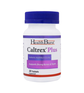 قرص کلسیم هلث برست مدل Caltrex Plus بسته 30 عددی
