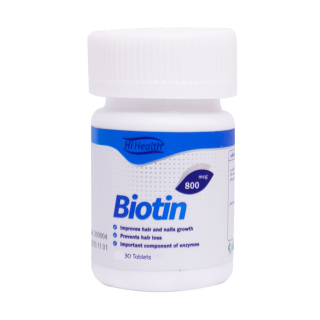 قرص Biotin 800 های هلث بسته 30 عددی