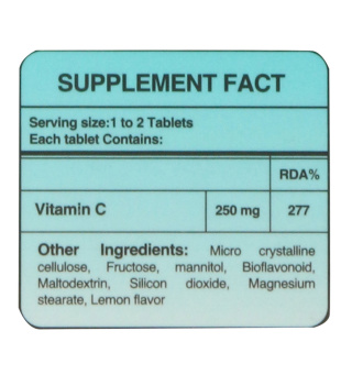 قرص جویدنی Vitamin C 250 بسته 30 عددی های هلث - 02
