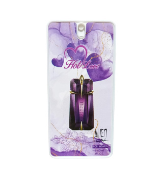 عطر جیبی زنانه مدل الین حجم 40 میل هات لاو