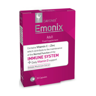 کپسول تقویت سیستم ایمنی مدل Emonix بسته 30 عددی دایونیکس فارما