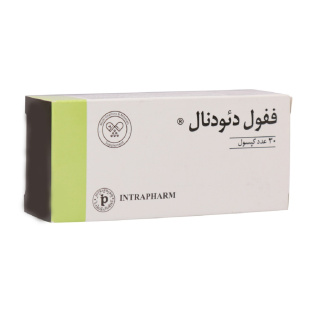 کپسول آهن مدل ففول دئودنال بسته 30 عددی اینترافارم