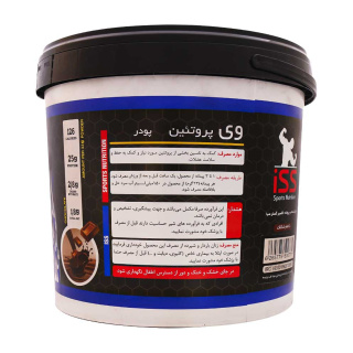 پودر پروتئین وی گلد آی اس اس با طعم شکلات وزن 4000 گرم - 01