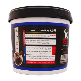 پودر پروتئین وی آی اس اس با طعم شکلات فندوق وزن 4000 گرم - 01