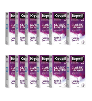 پک 12 عددی کاندوم Classic Fungless کاپوت