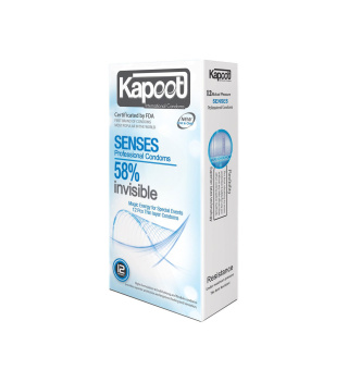 کاندوم مدل Senses بسته 12 عددی کاپوت