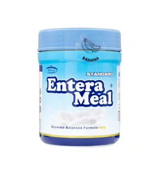 پودر Entera Meal کارن با طعم موز وزن 400 گرم