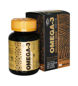 کپسول امگا 3 مدل Golden Seas بسته 60 عددی کارن