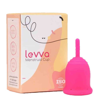 پک ژل روان کننده مدل Classic ناچ کدکس و کاپ قاعدگی سایز بزرگ رنگ قرمز لیوا فارما - 01