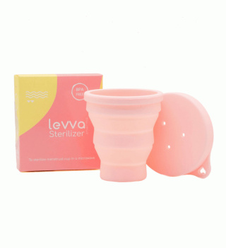 پک ژل روان کننده مدل Classic ناچ کدکس و لیوان ضدعفونی کننده کاپ قاعدگی لیوا فارما - 01