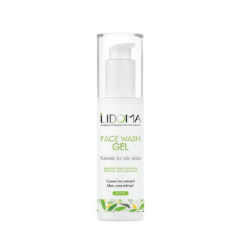 ژل شستشو صورت لیدوما مناسب پوست چرب حجم 150میلی لیتر